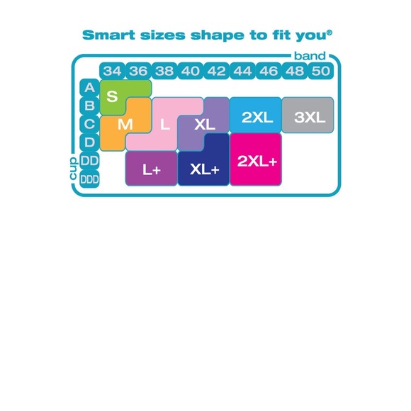 Hanes Bra Signature Women's Smooth Comfort Wireless
Convertible Sz XXXL - Picture 8 of 11